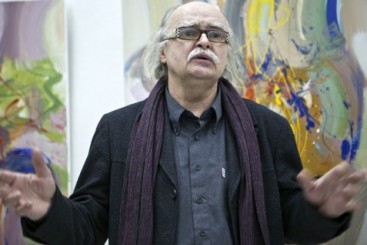 Josef Achrer zahajuje výstavu JUV