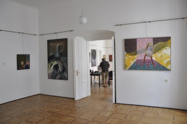 Josef Achrer výstava Peklo mlčí, Kutná Hora Arcus Gallery